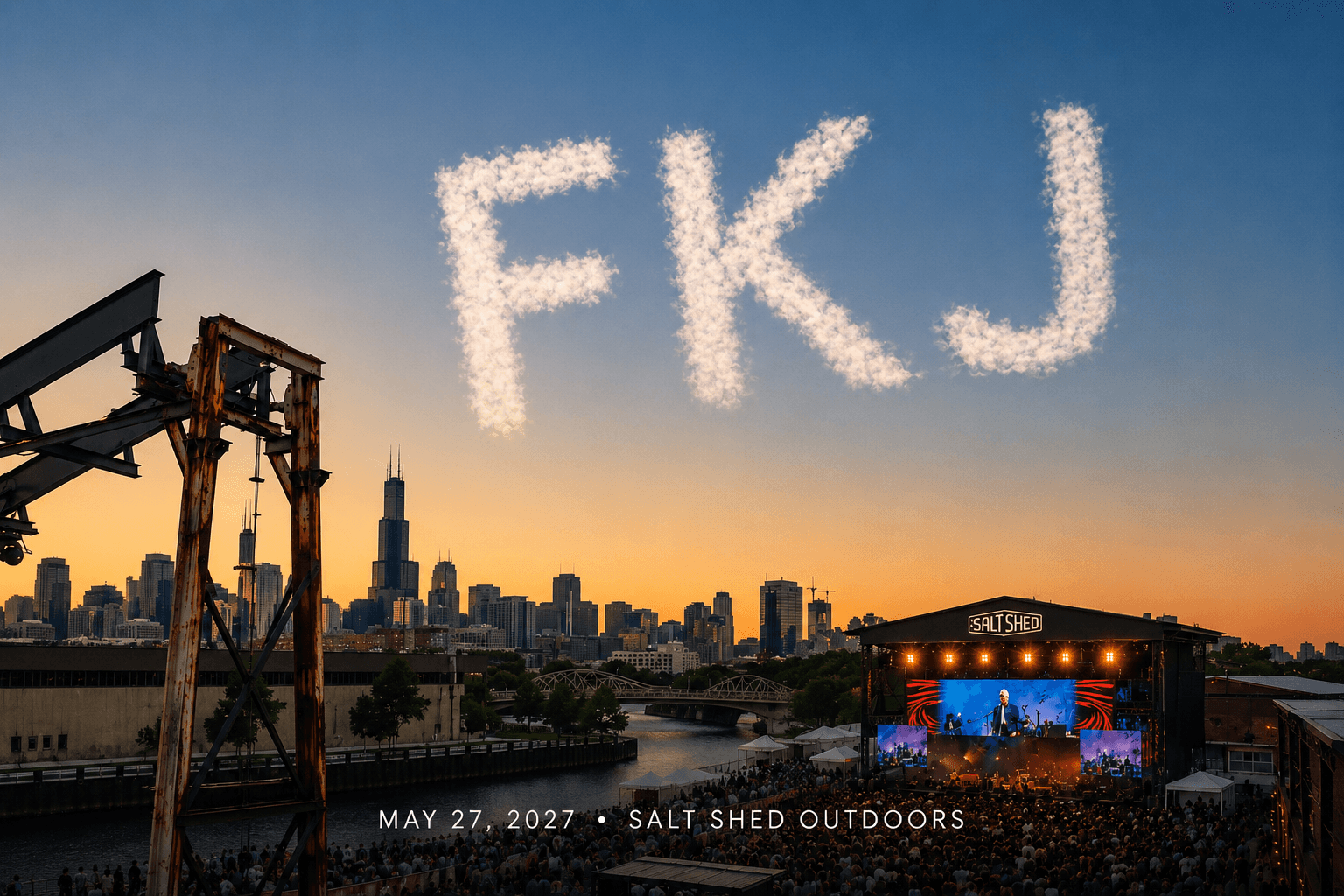 FKJ Announces Chicago Return at Salt Shed Outdoors in 2027