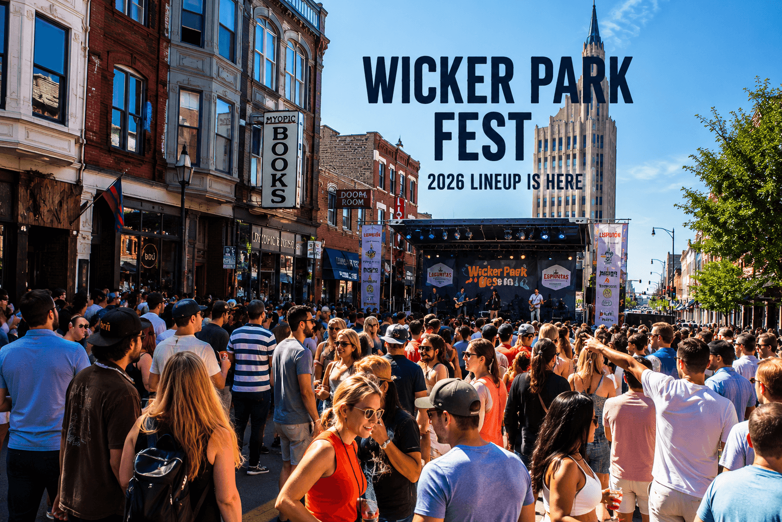 Wicker Park Fest Announces 2026 Lineup